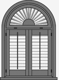 Special shapes shutters