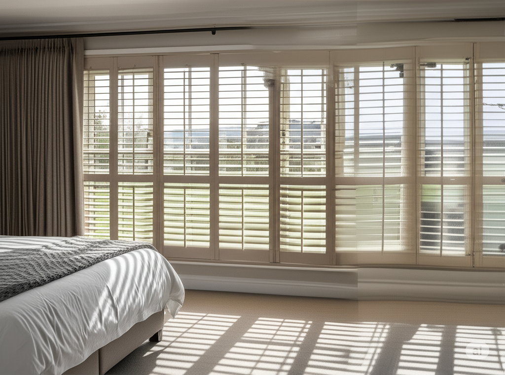 Interior plantation shutter